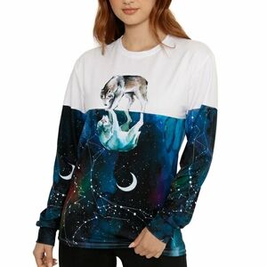 Blackmilk Lora Zombie Long Sleeve Boyfriend Tee